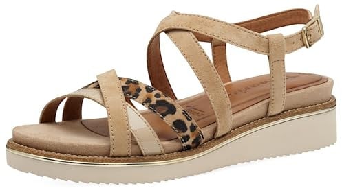 Tamaris Sandalette Damen Bequem beige,EU 38
