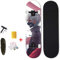 Skateboard Anime Design Sk8 Komplettboard Skateboard Für Anfänger, Kinder Surf Skate 31'' Longboard Jungen ABEC-7 Kugellager, 7-Lagigem Kanadischem Ahornholz Double Kick Concave Standard Skateboards