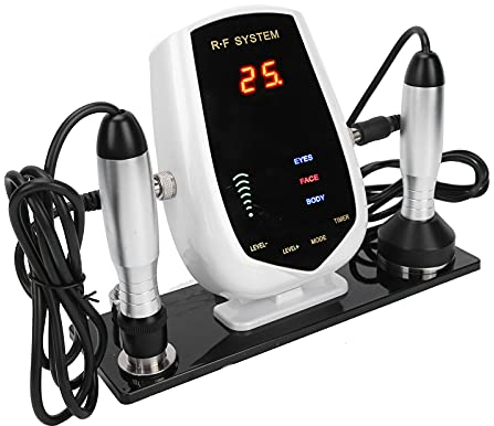 Kudoo Radiofrequenza Viso Dispositivo di Bellezza, Radiofrequenza Viso e Corpo Massaggiatore Viso Antirughe per Corpo, Viso, Occhi, Eliminazione Rughe per Il Viso e Gli Occhi del Corpo(EU)
