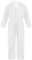 Doomiva Kinder Langarm Overall Jungen Karneval Faschingskotüm Arbeitsoverall Jumpsuit Kuschelig Jogger Trainingsanzug Einteiler Body Langarm Arbeitskombi Weiß 110-116