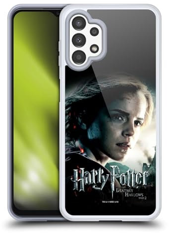Head Case Designs Offizielle Harry Potter Hermione Granger Deathly Hallows VIII Soft Gel Handyhülle Hülle kompatibel mit Samsung Galaxy A13 (2022)