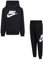 Nike Tuta da Bambini Club Fleece Nera Taglia 2-3 A Codice 86L135-023