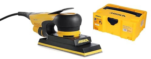 Mirka DEOS 383CV / orbital sander with central suction and Grip/for 70x198mm / 230V / Orbit 3,0mm / UK-Plug