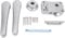 Knadgbft RV Toilet Door Lock Bathroom Door Lock Caravan Boat Latch Handle Lock RV Accessories
