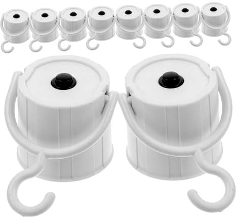 Hemobllo 2sets Notlichtfassungen -lampenfassung Mit Haken E27 Glühbirne Lampenfassung Für Zuhause 10 Stück * 2