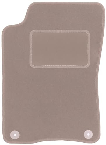 Wielganizator Automatte – Passend für Audi 90 B3 Limousine 1986-1991 – Velours – Autozubehör - Auto Fußmatten – Fußmatte Auto – 1-teilig - beige