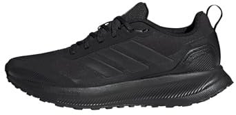 adidas Mujer RUNFALCON 5 TR Running Shoes, Core Black/Core Black/Carbon, 41 1/3 EU