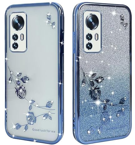 LENGRACE for iPhone 11 Case,Soft TPU Cute Glitter Protective Case for Women Girls Case-Blue