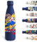 Grsta Gourde, 500ml Gourde Isotherme, Gourde Personnalisée para Garçons, Gourde Enfant Sans BPA, Facile à Transporter, Bouteille d'eau pour l'École, Bureau, Voyage, Sports, Bleu Marine