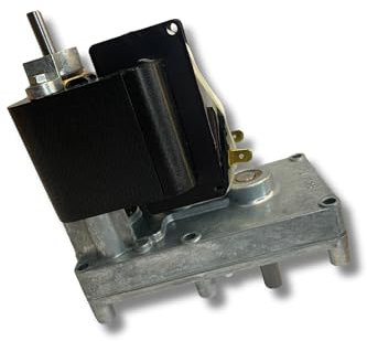 Moteur à engrenages Mellor pour poêle à granulés, 25 tr/min, arbre 9,5 cm