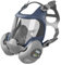 GVS Elipse Full Face Mask ABEK1P3, One Size, with Replaceable ABEK1P3 Filters Included