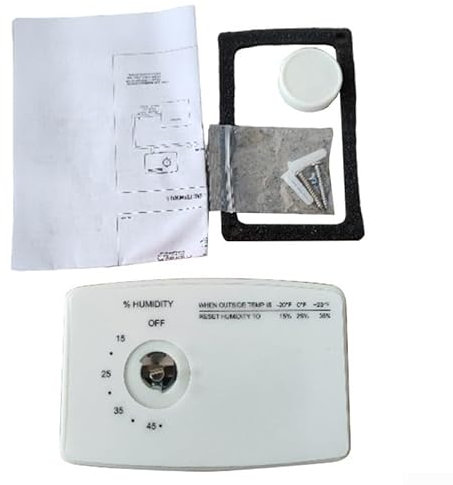 4655 Manuelle Luftbefeuchter-Steuerung für das ganze Haus mit Kanälen oder an der Wand montiert, passt die relative Luftfeuchtigkeit leicht an