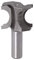 Trend Router Bits,Chamfer Edge Forming Router Bit,Milling Cutter,Upgrade Convex Edge Router Bit,1/2 Inch Shank Bullnose Furniture Trim & Molding Milling Cutter,Tungsten Carbide Oval Edge 1pcs(1 in)