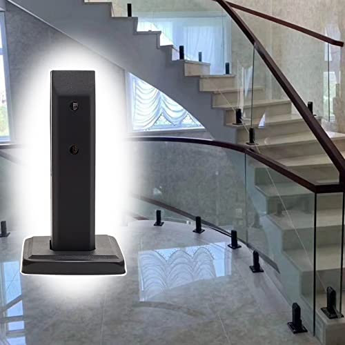 Kit balaustra in vetro inox per ponte scale con ringhiera in vetro connettore in vetro il Post e morsetti balaustra