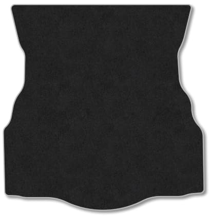 Ford Mondeo (2014-2022) [Hatchback] Carpet Boot Mat | Grey Edge Trim Tailored Fit Boot Liner Full Coverage Protection Accessories Easy Clean Anti Slip Made in the UK