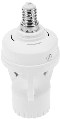 Artibetter E27 Infrarot-Lampenfassung E14 Auf E27 Konverter Mit Bewegungsmelder Für E27 Led-Leuchten Für Flur Korridor Und Treppenhaus Einfache Montage