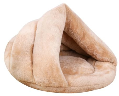Supvox Hundeschlafbett Katzenhütte Hundehütte Katzenbett Bequemer Zum Entspannen Warmes Und Gesundes Material Für Haustiere Stilvolles Und Bequemes Kissen