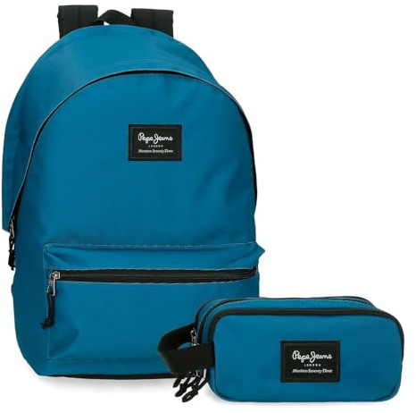 Pepe Jeans Aris Evergreen Equipaje- Bolsa de mensajero Unisex niños