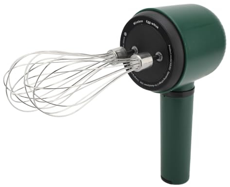 OVAQUIXI Hand Blender, Wireless, Electric, USB Rechargeable. Portable and Efficient Egg Beater in the Kitchen