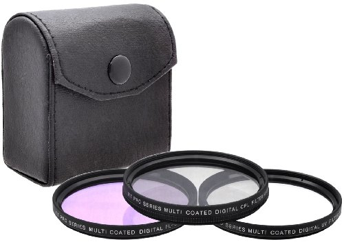 58mm Filtre UV CPL FLD Kit de 3pcs Pour Canon DSLR EOS REBEL T3i T2i T4i T5i 550D 600D 700D 650D OBJECTIF 18-55 70-300