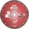kwb CUT-FIX® Red-Line Diamanttrennscheibe ø 230 mm, mit gesintertem Turborand, 9 Nebenlöcher, hohe Lebensdauer, 22,23 mm Bohrung