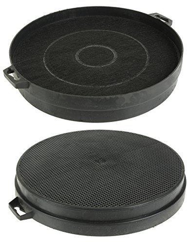 Spares2go Charcoal Vent Filter For Matsui MCH60SS MCH60 MSH60 MCH90 MCH100 Cooker Hoods (Pack of 2)