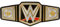 Mattel DPN38 WWE Meisterschaftsgürtel, Gürtel, metallisch, Einheitsgröße