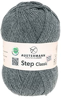 austermann Step Classic Uni 1037 Graumeliert