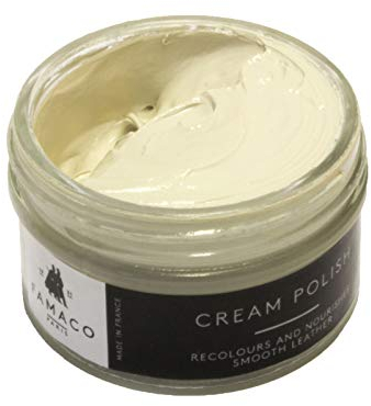 Famaco unisex-adult Cream Shoe Treatments and Polishes, Ivory (Neutral Polaire), 50.00 ml