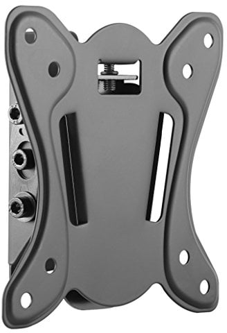 RICOO Monitor Mount Tilt Swivel N0911 Wall Bracket Universal LED Curved QLED QE LCD OLED SUHD UHD TFT Office Adjustable Arm Mounting System 13 - 27 Inch VESA 75x75 100x100 Black