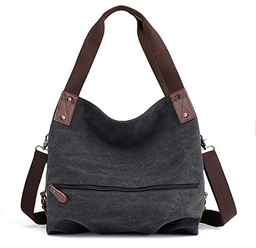 Frauentasche,3 Möglichkeiten Cabrio Tasche Vintage Umhängetasche Handtasche Umhängetasche Damen große Hobo Tote Shopper Reisetasche
