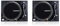 2x Reloop RP-1000MK2 DJ Turntable Belt Drive S Shaped Tonearm Vinyl Player