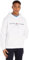 Tommy Hilfiger Sweat à Capuche Homme Tommy Logo avec Capuche, Blanc (White), L