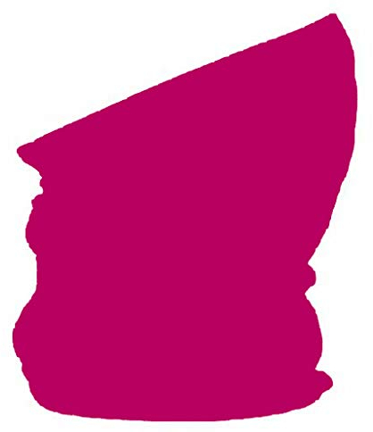 ledermodefashion Multifunktionstuch Schlauchtuch Halstuch Loop Schal Motorrad Loop Bandana (Dunkel Pink)