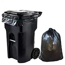 STARKE Müllsäcke 240L - Schwarz - für Städtische Restmülltonne - 100% Recycelt - (10 bis. 300 Säcke) (10)