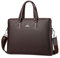FSD.WG ]Sac d'affaires en cuir pour homme, marron, Large