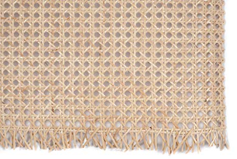 rattan-petrak 1 Meter Wiener Geflecht (Natur) (40cm), Stuhlgeflecht, Heizkörperverkleidung, Wabengeflecht aus Stuhlflechtrohr, Flechtrohrgewebe, in verschiedenen Breiten