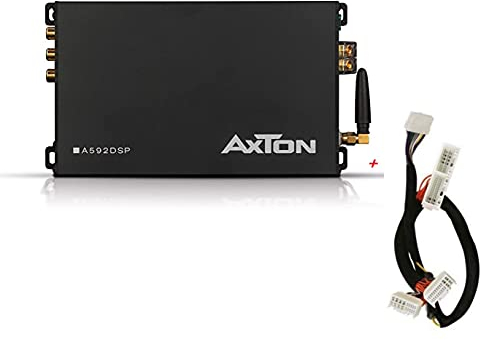 Axton A592DSP Verstärker mit Plug & Play Adapter Kompatibel für Alfa, Audi, BMW, Ford, Honda, Hyundai, Kia, Mazda, Mercedes, Opel, Peugeot, Renault, Seat, Skoda, Toyota, VW usw.