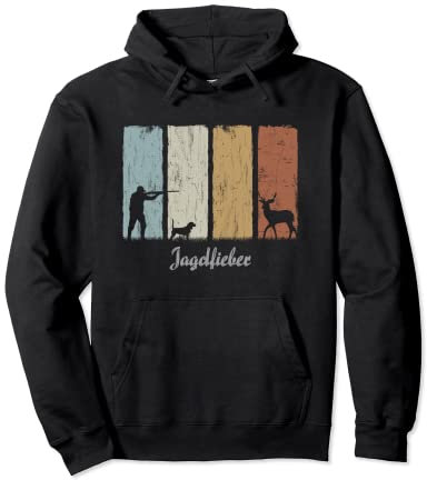Lustiges Jagdfieber Jäger Jagd Dackel Dachshund Wild Pullover Hoodie