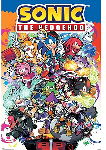 Pyramid International Sonic the Hedgehog Poster Sonic Comic Characters
