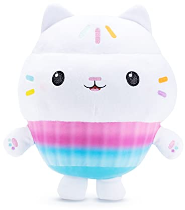 Schmidt Spiele 42790 Gabbys Dollhouse Cakey Cat, peluche 25 cm