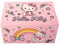 Hello Kitty Portagioie con vassoio e licenza ufficiale, scatola portagioie rosa, organizer per gioielli in legno, regali Sanrio (rosa)