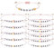 JurciCat Jga frauen 12er set armbänder Jga accessoires frauen für Jga deko Junggesellenabschied frauen Team braut jga armbänder Geeignet für Dates Partys Hochzeiten