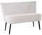 Home4You Polsterbank Sitzbank Essbank | Cord | Creme