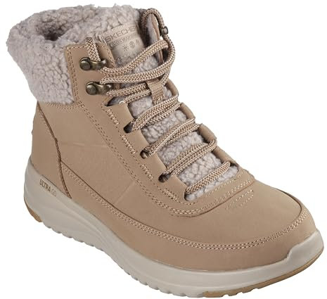 Skechers Damen Winter Boots, Chestnut Synthetic, 37 EU