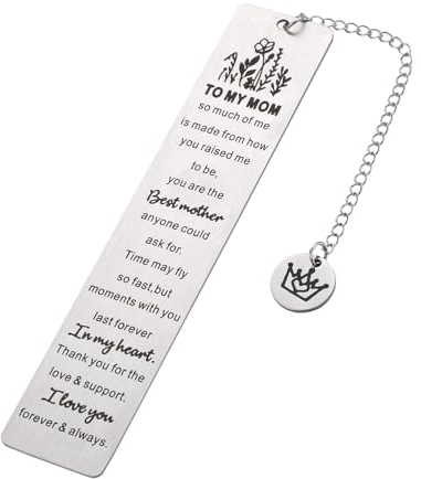 lesezeichen Mama, Lesezeichen Beste Mama Edelstahl Lesezeichen für Mutter von Tochter Sohn Mama Geburtstagsgeschenk für Mutter Mama Lesebuchliebhaber Oma Weihnachten