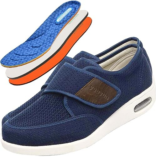 Möge Scarpe Comode Anziani Scarpa Uomo Scarpe Uomo Pianta Larga Scarpe Uomo con Strappo Estive