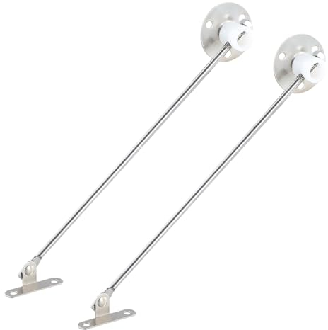 Cerniera di Supporto per Coperchio 2 Pezzi Cerniera a Lembo, Supporto per Coperchio a Goccia per Ante di Armadi e Mobili da Cucina