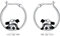 Pandabär Creolen S925 Sterling Silber Panda Ohrringe Tier Schmuck Geschenk für Damen Mädchen