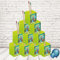 Kit 10pcs Bomboniere per Feste Gadget Compleanno Bambini,Piccoli Regali di Fine Compleanno Invitati Personalizzato con nome ed età, set contenitore portapenne